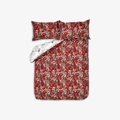John Lewis Laura Ashley Festive Robins Duvet Cover Set