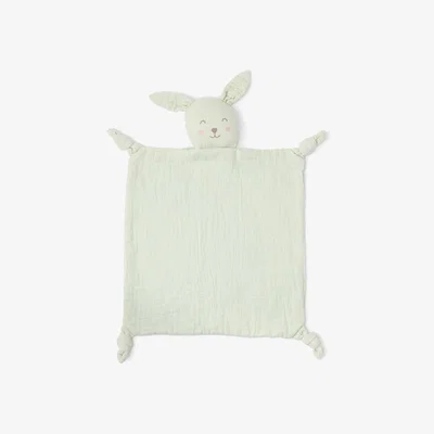 John Lewis Lindex Bunny Muslin, Dusty Green