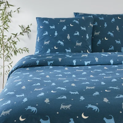 La Redoute Nalacat Animal 100% Cotton Bedding Set