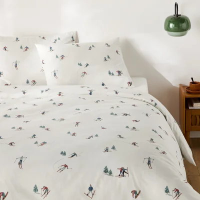 La Redoute Duvet Cover Set in 30% Recycled Cotton with Rectangular Pillowcase.Tout Schuss