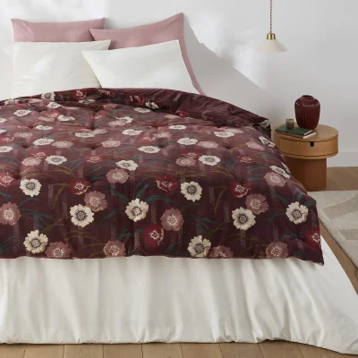 La Redoute Mowan Printed Cotton Velour Quilt