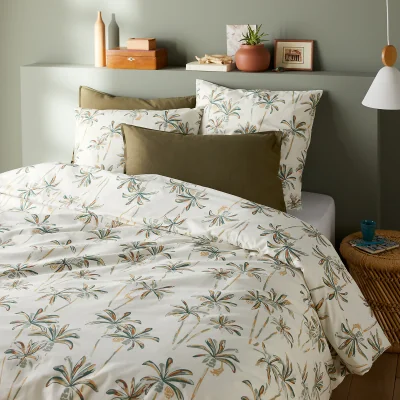 La Redoute Denham Cotton Duvet Cover Set with Square Pillowcase