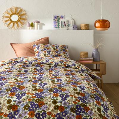 La Redoute 50% Recycled Cotton Bed Set with Rectangular Pillowcase.Marisol