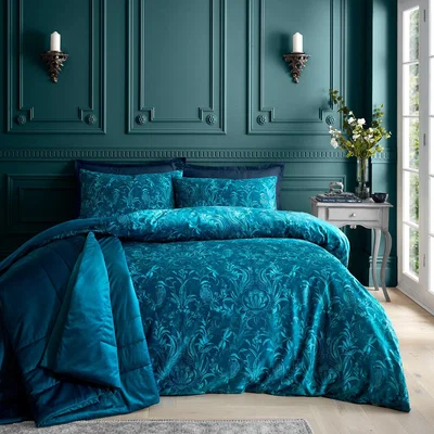 La Redoute Regal Birds Duvet Cover and Pillowcase Set
