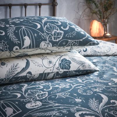 La Redoute Spellbound 100% Brushed Cotton Duvet Cover and Pillowcase Set