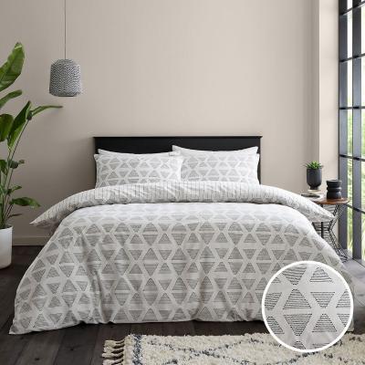La Redoute Tufted Print Duvet Cover and Pillowcase Set