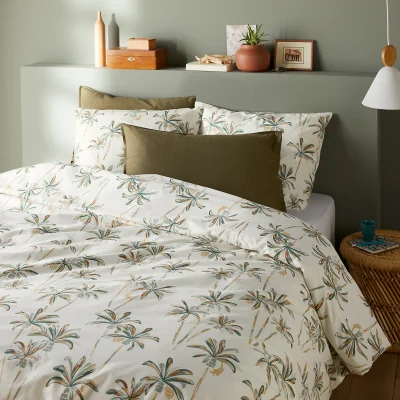 La Redoute Denham Cotton Bed Set with Rectangular Pillowcas