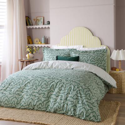 La Redoute Brianna Floral 100% Cotton Duvet Cover and Pillowcase Set