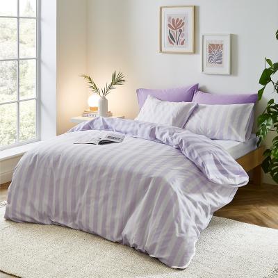 La Redoute Stripe Tease Duvet Cover and Pillowcase Set