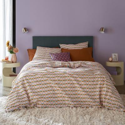 La Redoute Doti 50% Recycled Cotton Bed Set with Straight Pillowcase.