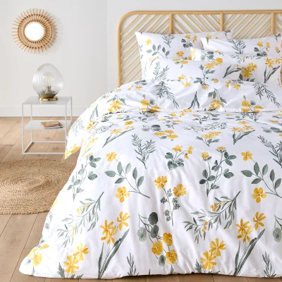 La Redoute Jeanille Cotton Bed Set, Rectangular Pillowcase
