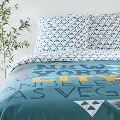 La Redoute NYC Graphic 100% Cotton Bedding Set