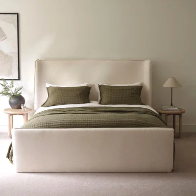 Layered Lounge Beja Cotton Quilt Khaki