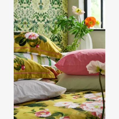 Marks & Spencer Designers Guild Pure Cotton Camellia Bedding Set Multi
