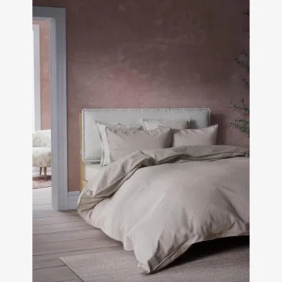 Marks & Spencer M&S X Fired Earth Jaipur Linen Blend Striped Bedding Set - 5FT - Malm, Malm