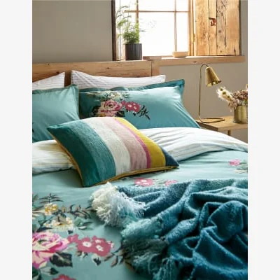 Marks & Spencer M&S Joules Pure Cotton Cotswold Floral Bedding Set - 6FT - Multi, Multi