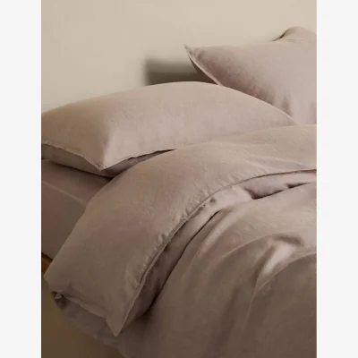 Marks & Spencer M&S Pure Linen Bedding Set Putty