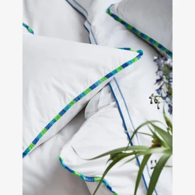 Marks & Spencer Designers Guild Pure Cotton Percale Burlington Bedding Set White Mix