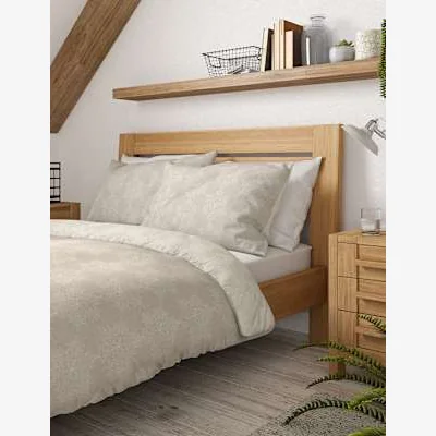 Marks & Spencer M&S Cotton Mix Snowflake Bedding Set - 5FT - Grey Mix, Grey Mix
