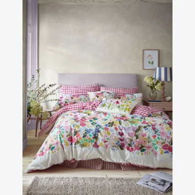 Marks & Spencer Bluebellgray Pure Cotton Flora Bedding Set Pink Mix