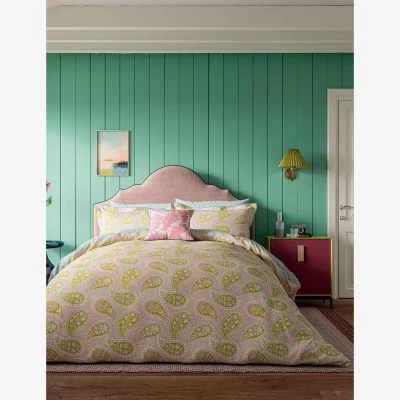 Marks & Spencer LAND & SHORE Pure Cotton Melody Bedding Set Pink Mix