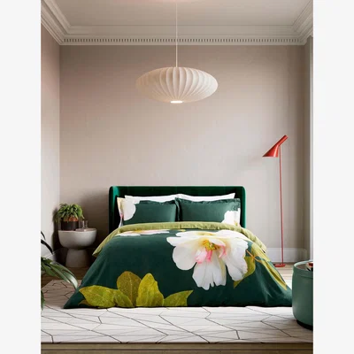 Marks & Spencer Ted Baker Gardenia Flowers Bedding Set Green Mix