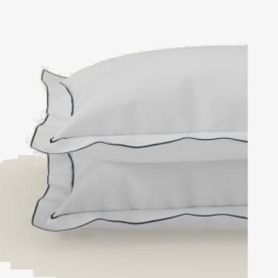 Marks & Spencer M&S  Cotton Blend Embroidered Bedding Set - 6FT - Navy, Navy