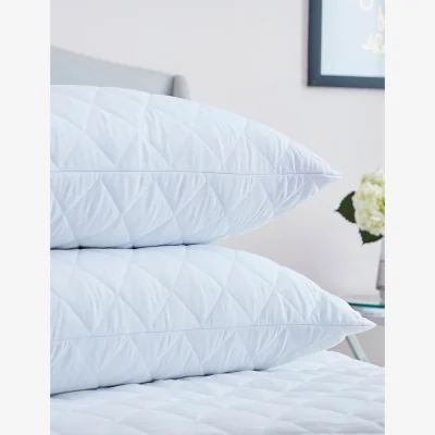 Marks & Spencer Silentnight Soft as Silk Mattress and Pillow Protector Set White