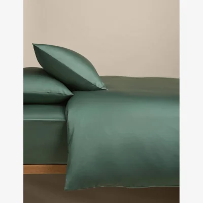 Marks & Spencer M&S Egyptian Cotton 400 Thread Count Silky Bedding Set Smokey Green