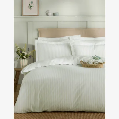 Marks & Spencer Sophie Allport Pure Cotton Uppingham Stripe Bedding Set White Mix