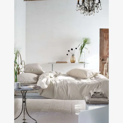 Marks & Spencer Designers Guild Pure Cotton Loweswater Bedding Set Natural