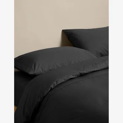 Marks & Spencer M&S Egyptian Cotton 230 Thread Count Crisp Bedding Set Black