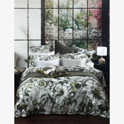 Marks & Spencer Mm Linen Pure Cotton Sateen Mara Floral Bedding Set - DBL - Multi, Multi