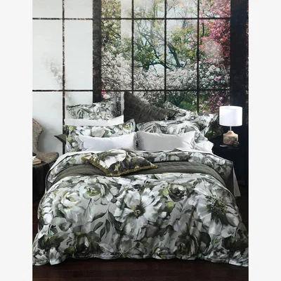 Marks & Spencer Mm Linen Pure Cotton Sateen Mara Floral Bedding Set - DBL - Multi, Multi