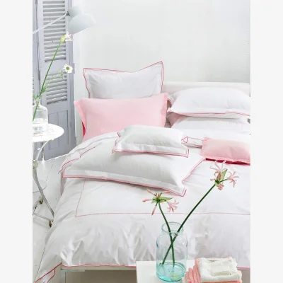 Marks & Spencer Designers Guild Pure Cotton Astor Bedding Set Light Pink Mix
