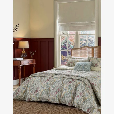 Marks & Spencer Morris & Co Pure Cotton Golden Lily Bedding Set Multi
