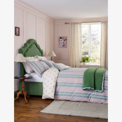 Marks & Spencer Joules Pure Cotton Come Rain Or Shine Bedding Set Multi