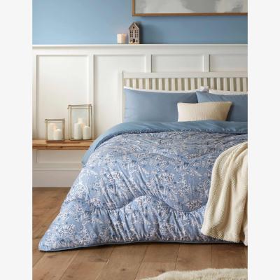 Marks & Spencer Night Lark Winter Woodland 10.5 Tog Coverless Duvet Set Light Blue