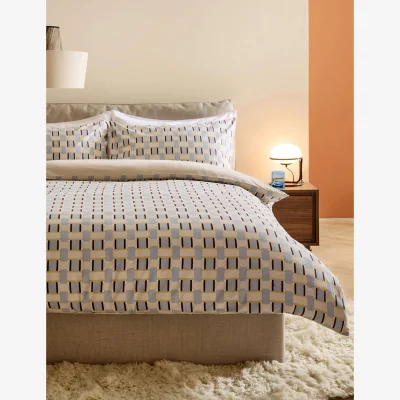 Marks & Spencer MADE Pure Cotton Finnur Bedding Set Blue