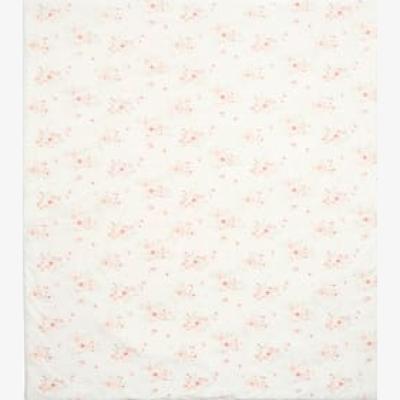 Marks & Spencer Mamas & Papas Floral Cotbed Quilt 2.5 Tog - Pink, Pink
