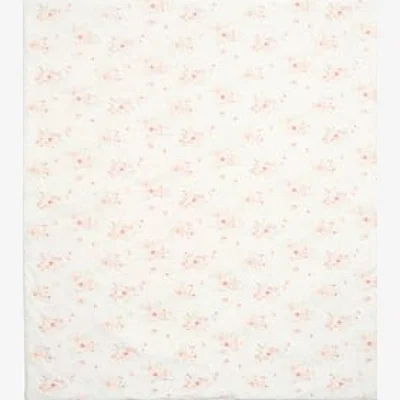 Marks & Spencer Mamas & Papas Floral Cotbed Quilt 2.5 Tog - Pink, Pink
