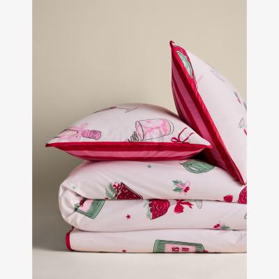 Marks & Spencer M&S Cotton Rich Time To Celebrate Bedding Set Pink Mix