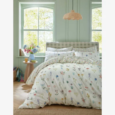 Marks & Spencer Bluebellgray Pure Cotton Woodbridge Bedding Set Multi