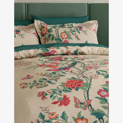 Marks & Spencer V&A Pure Cotton Chinese Magpie Bedding Set Multi