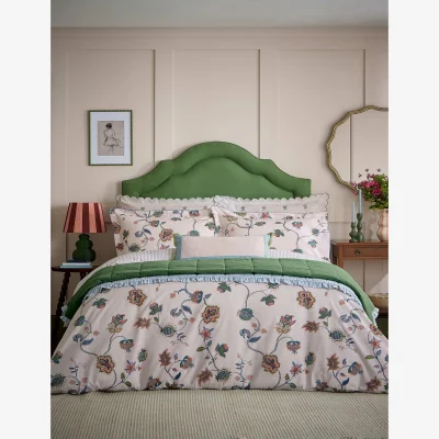 Marks & Spencer Joules Pure Cotton Tree of Life Bedding Set Multi