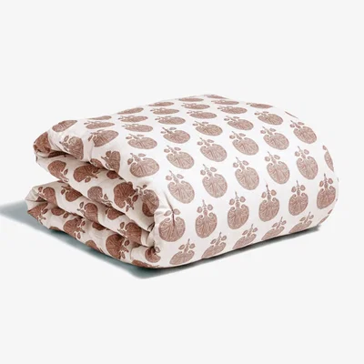 OKA Kabibi Quilt - Dusky Pink