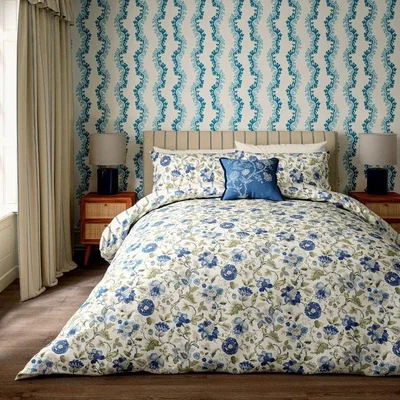 Downtown Sanderson Options Amanpuri Duvet Set - Blue - Super King