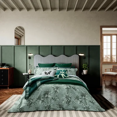 Downtown Ted Baker Belmar Floral Duvet Set - Mint - Super King