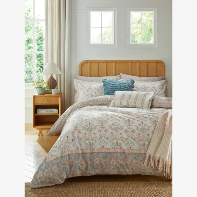 Downtown Laura Ashley Semington Duvet Set - Dusty Pink - Double