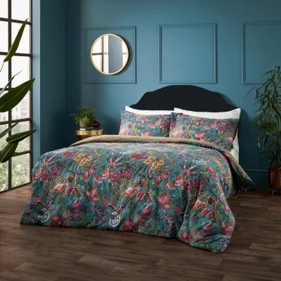 Downtown Wylder Viranai Duvet Set - Blue - Single